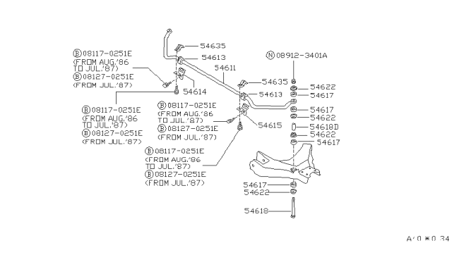 1994 Nissan Pathfinder Front Suspension Diagram 2