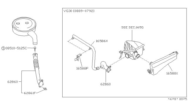 1993 Nissan Pathfinder Front Panel Fitting Diagram