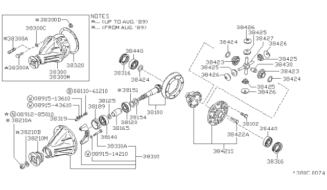 1991 Nissan Pathfinder Rear Final Drive Diagram 2