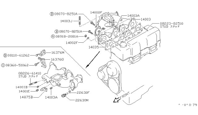 1988 Nissan Pathfinder Manifold Diagram 2