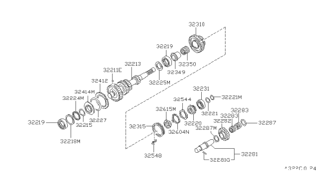 1989 Nissan Pathfinder Transmission Gear Diagram 2