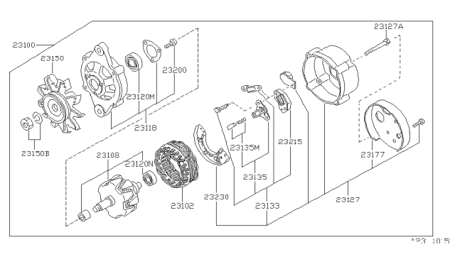 1995 Nissan Pathfinder Alternator Diagram 4