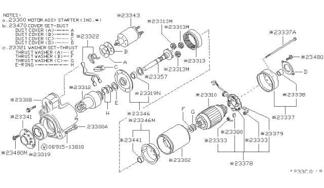 1991 Nissan Pathfinder Starter Motor Diagram 2