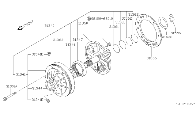 1988 Nissan Pathfinder Engine Oil Pump Diagram 3