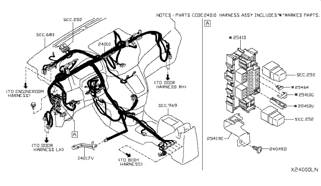 2017 Nissan NV200 Compact cargo Wiring Diagram 21