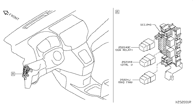 2015 Nissan NV Relay Diagram 4