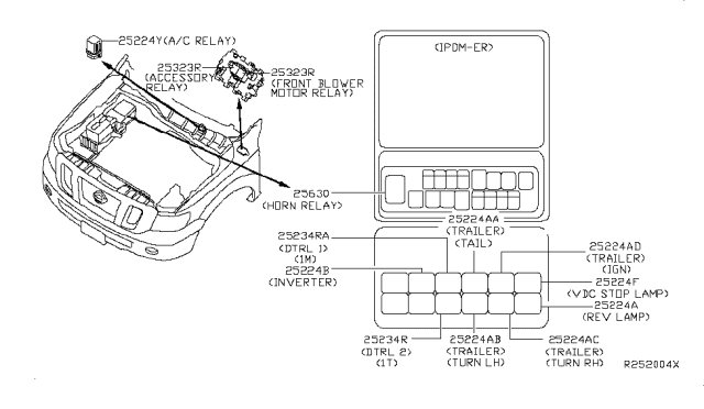 2016 Nissan NV Relay Diagram