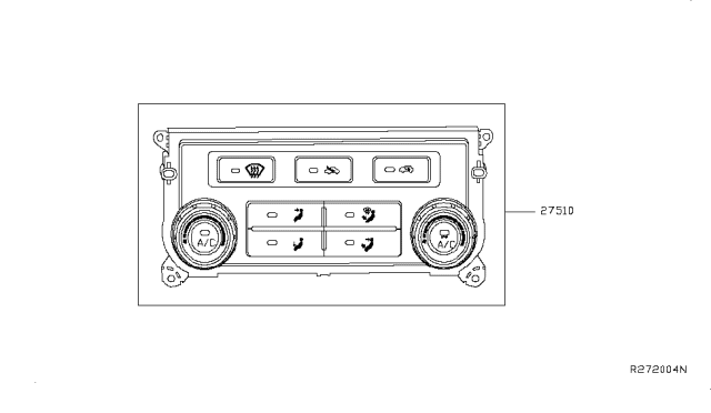 2017 Nissan NV Control Unit Diagram