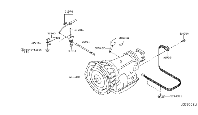2012 Nissan NV 3500 Control Switch & System Diagram 1