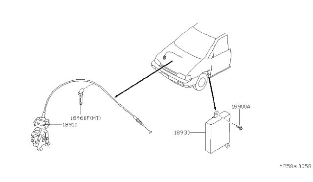 1994 Nissan Axxess Auto Speed Control Device Diagram