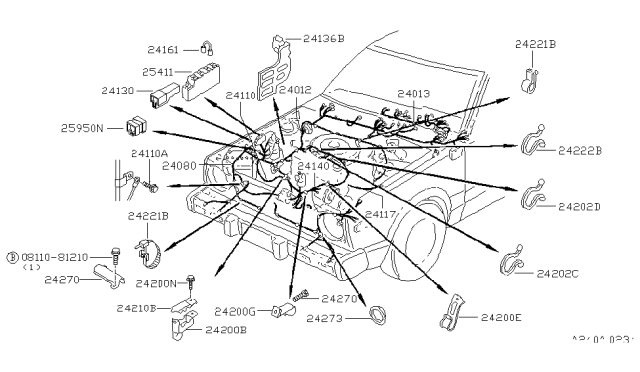 1979 Nissan Datsun 310 Wiring Diagram 2