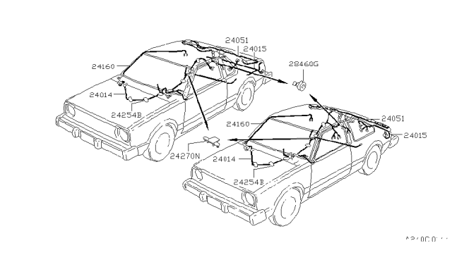 1981 Nissan Datsun 310 Wiring Diagram 1