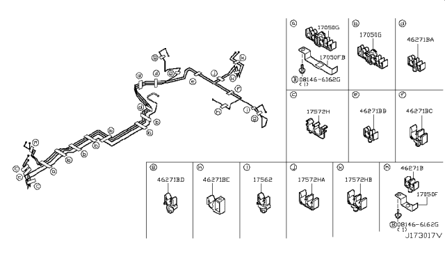 2007 Nissan 350Z Fuel Piping Diagram 2