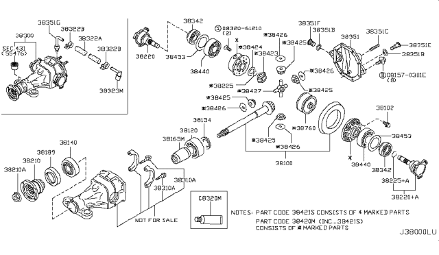 2004 Nissan 350Z Rear Final Drive Diagram 2