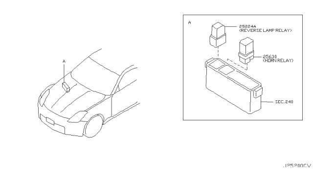 2004 Nissan 350Z Relay Diagram 1