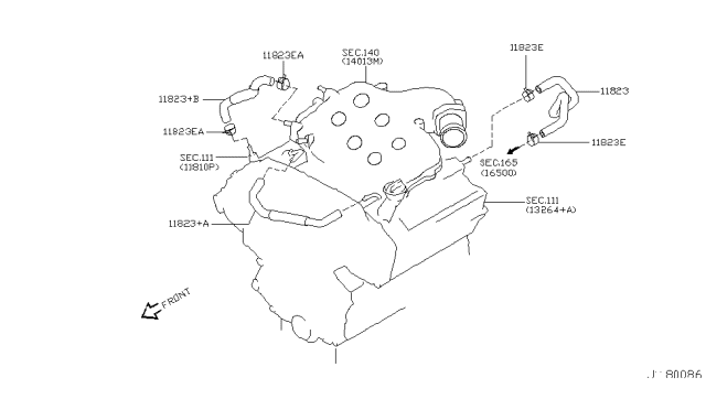 2005 Nissan 350Z Crankcase Ventilation Diagram