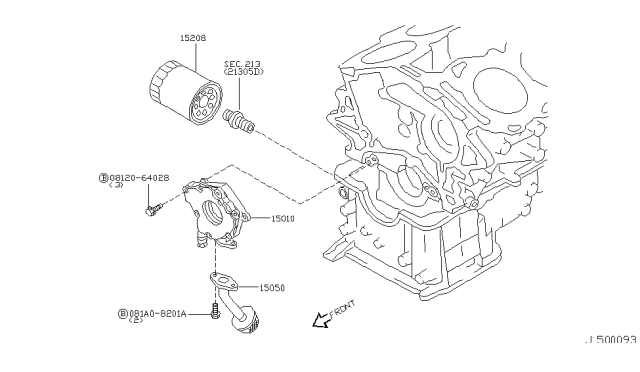 2006 Nissan 350Z Lubricating System Diagram 3