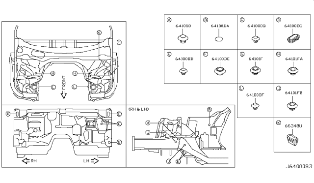 2006 Nissan 350Z Valve-ONEWAY Diagram for 66348-7W00B