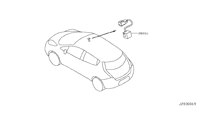 2012 Nissan Leaf Telephone Diagram