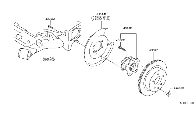 2012 Nissan Leaf Rear Axle Diagram