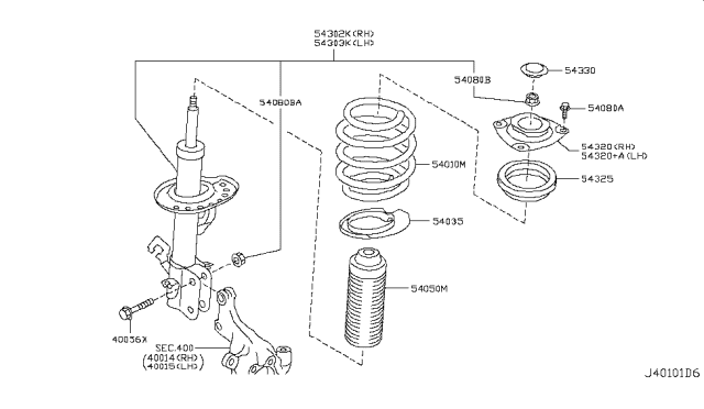 2011 Nissan Leaf Front Suspension Diagram 2