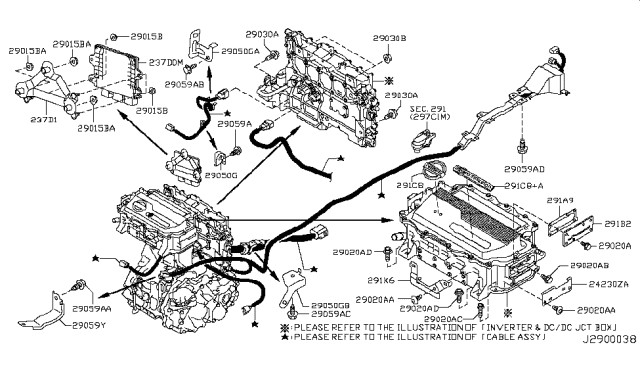 2011 Nissan Leaf Electric Vehicle Drive System Diagram 3