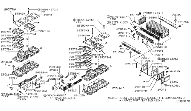 2012 Nissan Leaf Electric Vehicle Battery Diagram 5