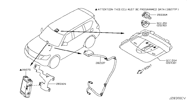 2018 Nissan Armada Telephone Diagram 2