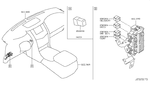 2019 Nissan Armada Relay Diagram 2