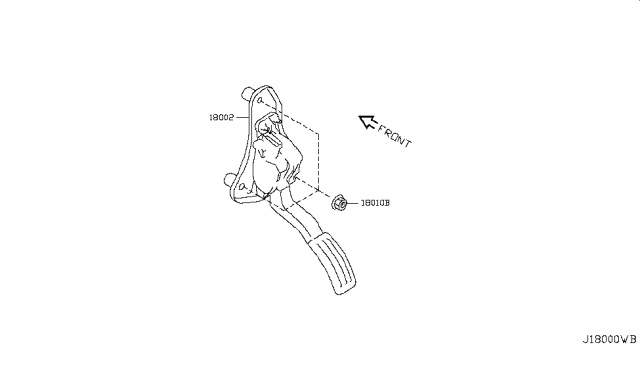 2019 Nissan Armada Accelerator Linkage Diagram 2