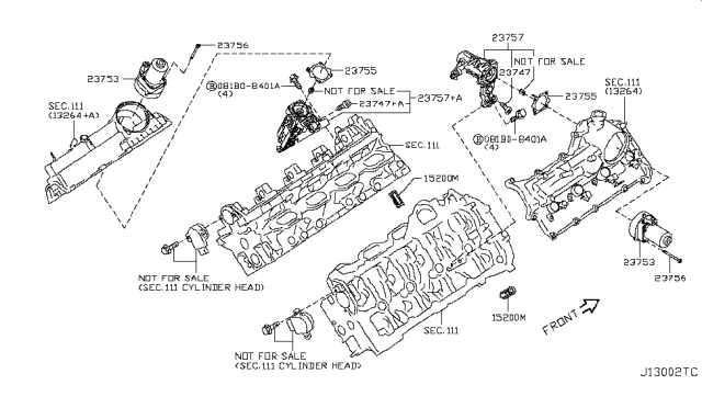 2019 Nissan Armada Camshaft & Valve Mechanism Diagram 2