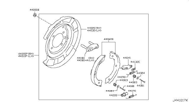 2019 Nissan Armada Rear Brake Diagram 2