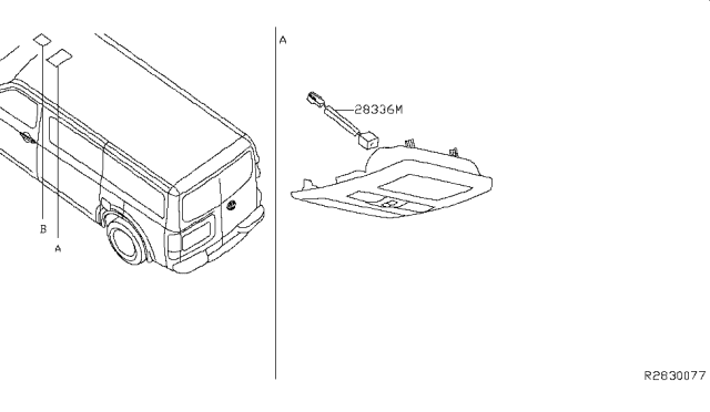 2017 Nissan NV Passenger Telephone Diagram 2