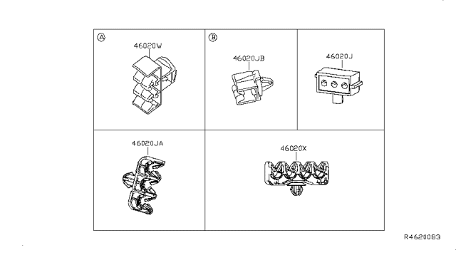 2015 Nissan NV Brake Piping & Control Diagram 1