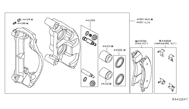 2017 Nissan NV Passenger Rear Brake Diagram 2