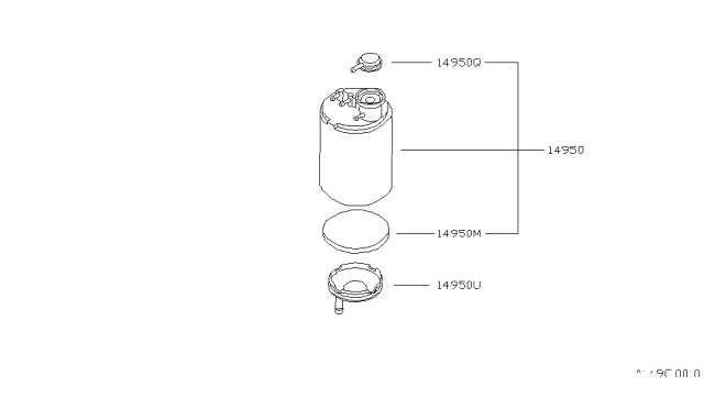 1990 Nissan 240SX Air Pollution Control Diagram 2