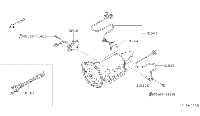 1994 Nissan 240SX Control Switch & System Diagram