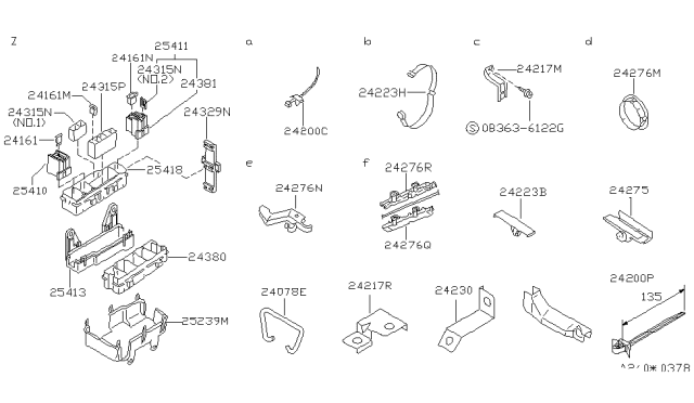 1989 Nissan 240SX Wiring Diagram 3