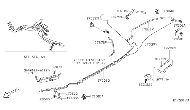 2010 Nissan Xterra Fuel Piping Diagram 3