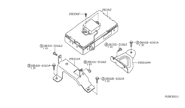 2007 Nissan Xterra Telephone Diagram