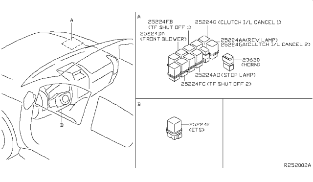 2006 Nissan Xterra Relay Diagram 1