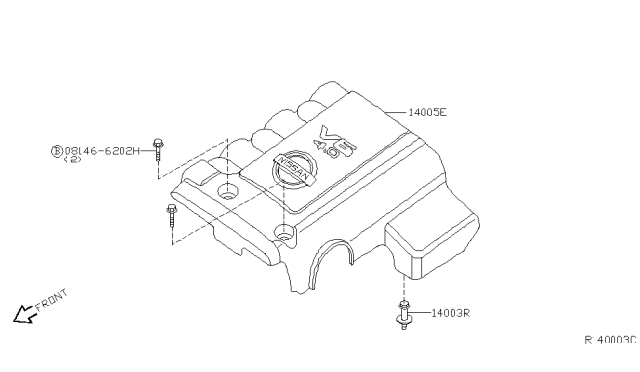 2006 Nissan Xterra Manifold Diagram 1