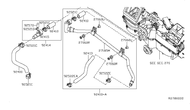 2011 Nissan Xterra Heater Piping Diagram