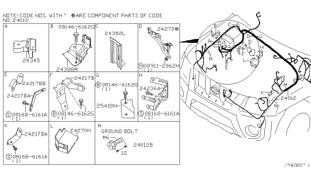 Wiring 2005 Nissan Xterra