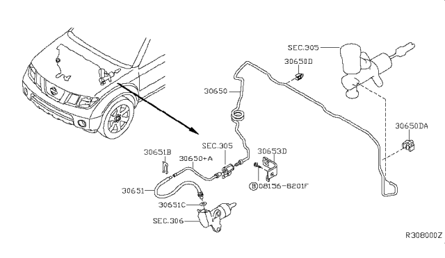 2008 Nissan Xterra Clutch Piping Diagram