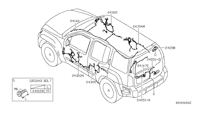 2009 Nissan Xterra Wiring Diagram 12