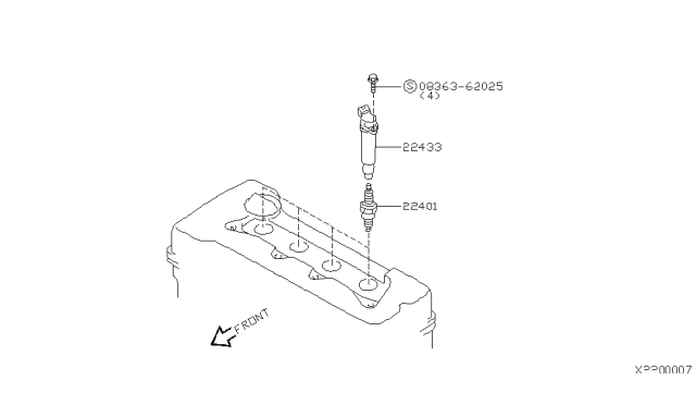 2002 Nissan Sentra Ignition System Diagram 1