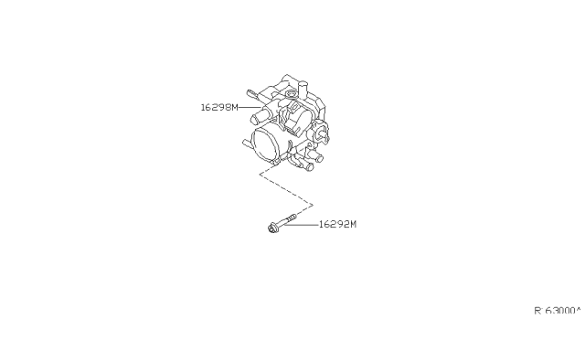 2005 Nissan Sentra Throttle Chamber Diagram 2