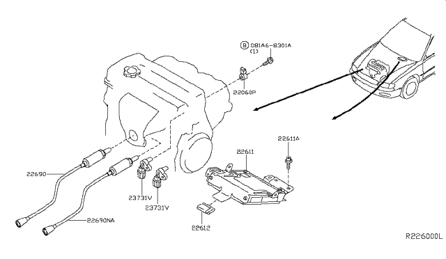 2003 Nissan Sentra Engine Control Module Diagram 6