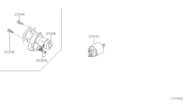 2004 Nissan Sentra Starter Motor Diagram 2